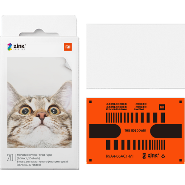 Mi Portable Photo Printer Paper Weiß General | Erwecke Momente mit 15 Sekunden AR-Fotos zum Leben* | Xiaomi Deutschland Offizieller Online-Shop
