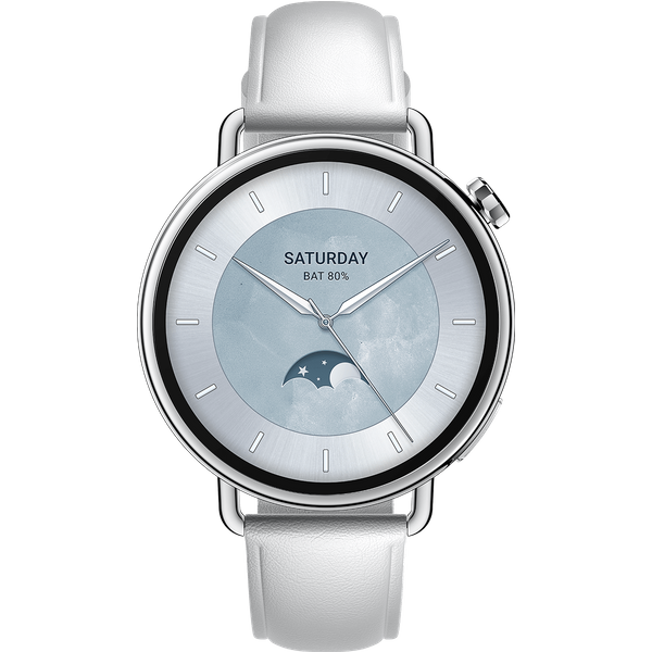 Xiaomi Watch S4 41mm Leather Strap (White)