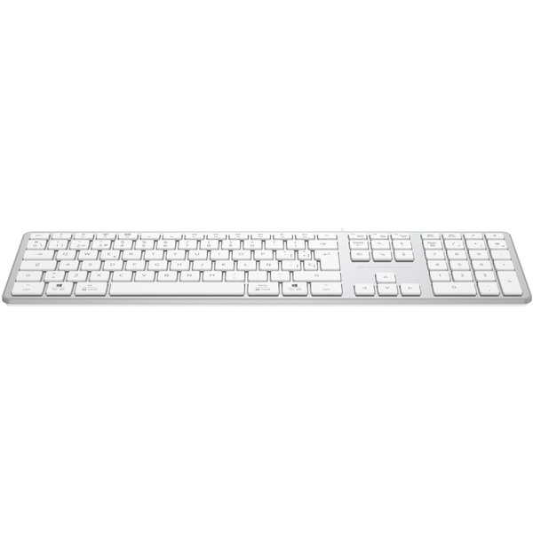 Conceptronic USB Tastatur slim USB-A/USB-C Layout ES ws - Tastatur