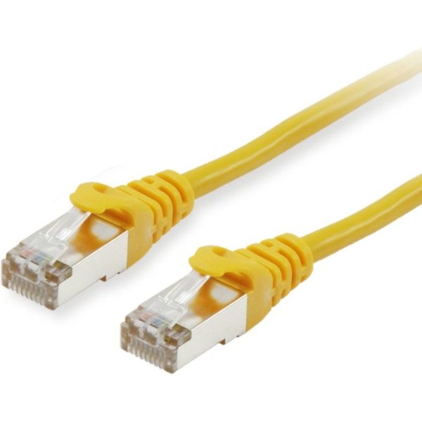 Equip Patchkabel Cat6 S/FTP 2xRJ45 5.00m gelb LSZH Polybeutel