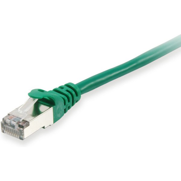 Equip Patchkabel Cat6A S/FTP 2xRJ45 2.00m grün LSZH Polybeutel