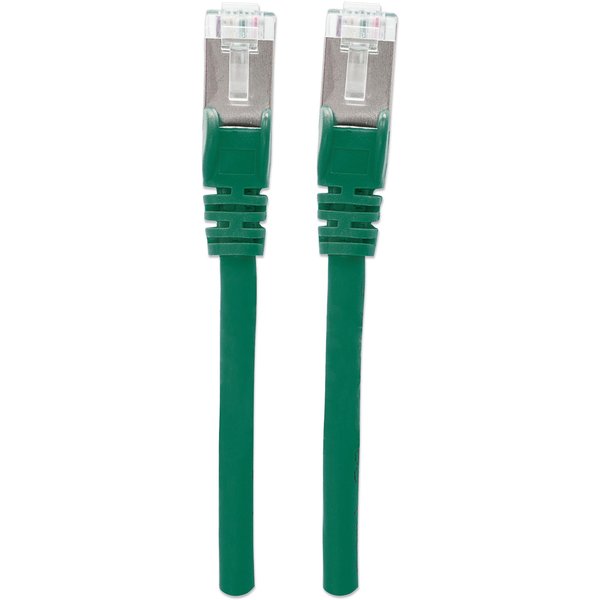 INTELLINET Patchkabel RJ45 S/FTP Cat6 Kupfer LSZH 7,5m grün