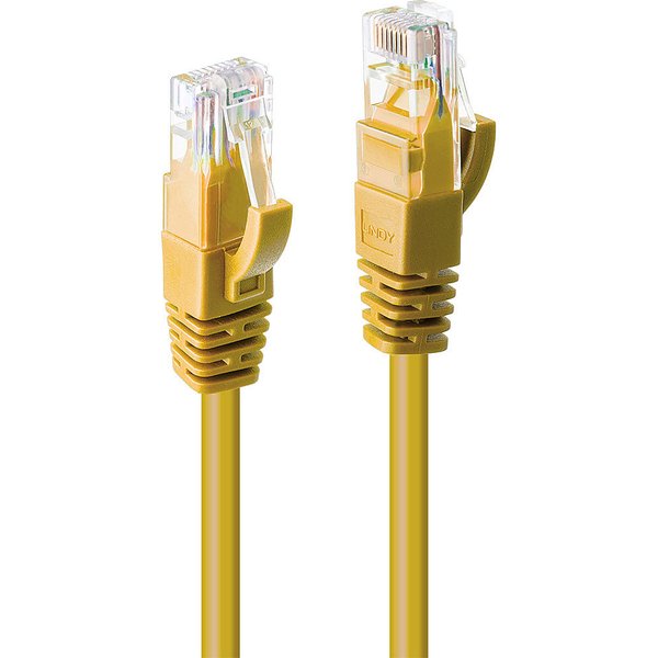 LINDY Patchkabel Cat6 U/UTP gelb 2.00m