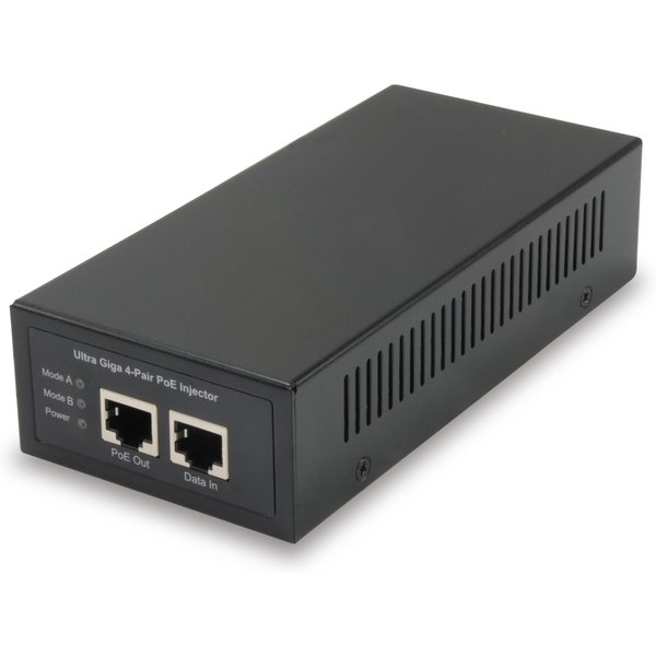 LevelOne PoE-Injektor GE 1x PSE 60W schwarz