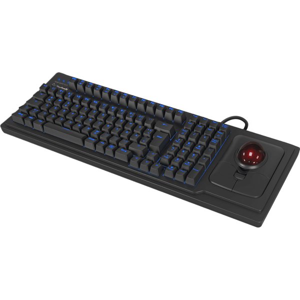 KeySonic Trackball-TAS Full-Size, BK, KSK-8202ELU-T (DE)