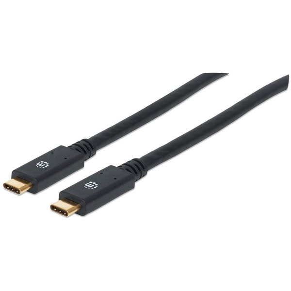 MANHATTAN USB 3.1 Gen1 Kabel C-Stecker/C-Stecker 2m schwarz