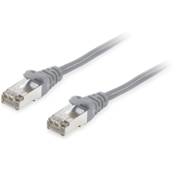 Equip Patchkabel Cat6A S/FTP 2xRJ45 7.50m grau LSZH Polybeutel