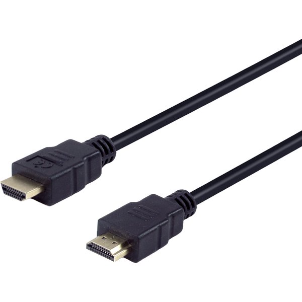 Equip HDMI HS Ethernet 2.0 18Gbps 4K/60Hz schwarz - Digital/Display/Video - Netzwerk