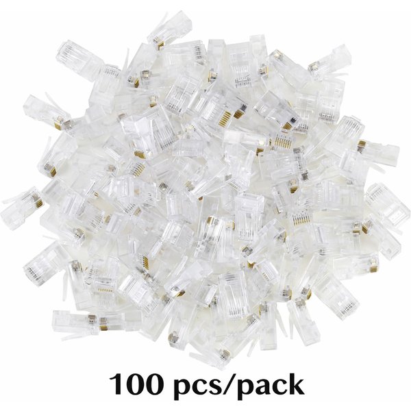 Equip Stecker Cat6a RJ45 UTP geschirmt werkzeugfrei 100Stk