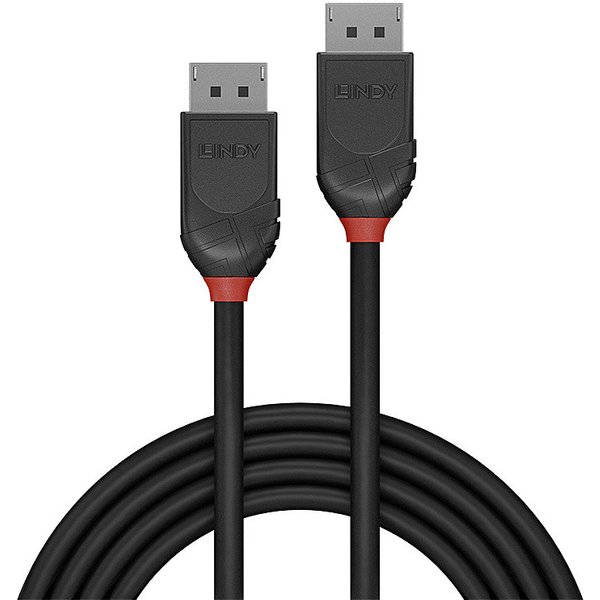 LINDY DisplayPort Kabel Black Line 2m