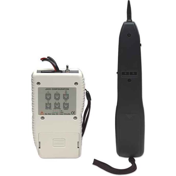 INTELLINET Tongenerator + Netzwerk LAN Tester beige