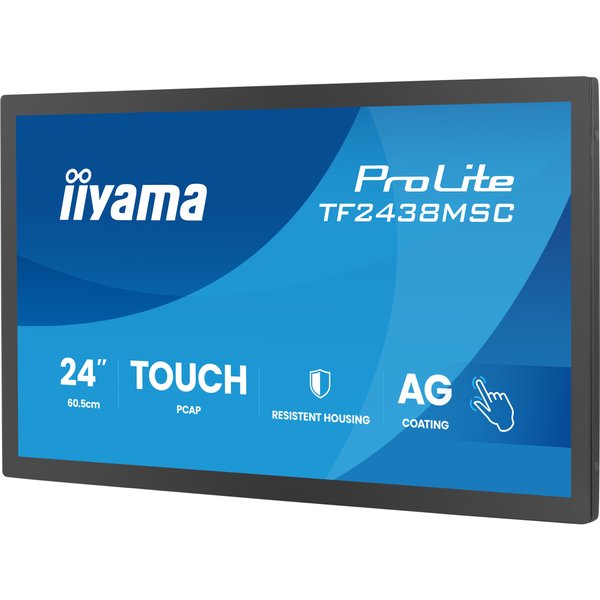 IIYAMA 60.5cm (23,8") TF2438MSC-B2 16:9 M-Touch HDMI+2xUSB
