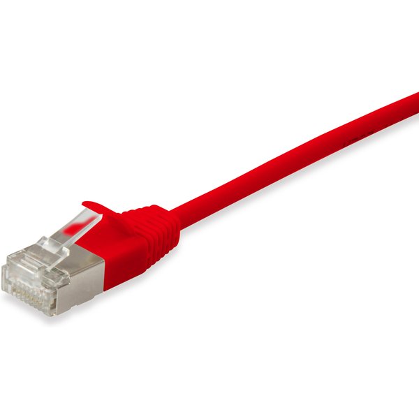 Equip Patchkabel Cat6A SlimFlex F/FTP 0.15m rot LSZH 2xRJ45 Polybeutel