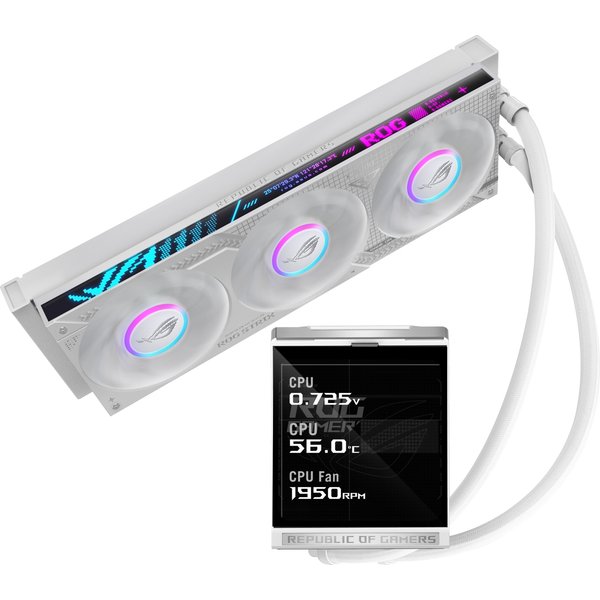 ASUS ROG STRIX LC IV 360 ARGB LCD WHITE