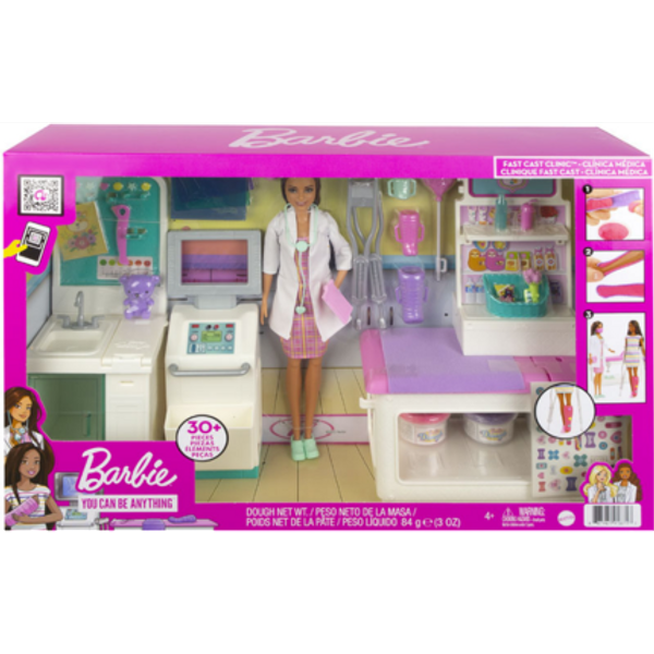 Mattel Barbie Fast Cast Clinic Playset
