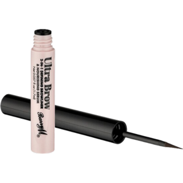 Barry M Ultra Brow 2-In-1 Defining Browliner & Nourishing Serum - Medium Brown