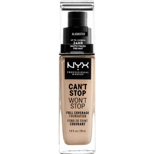 NYX Cant Stop Wont Stop Foundation - Alabaster