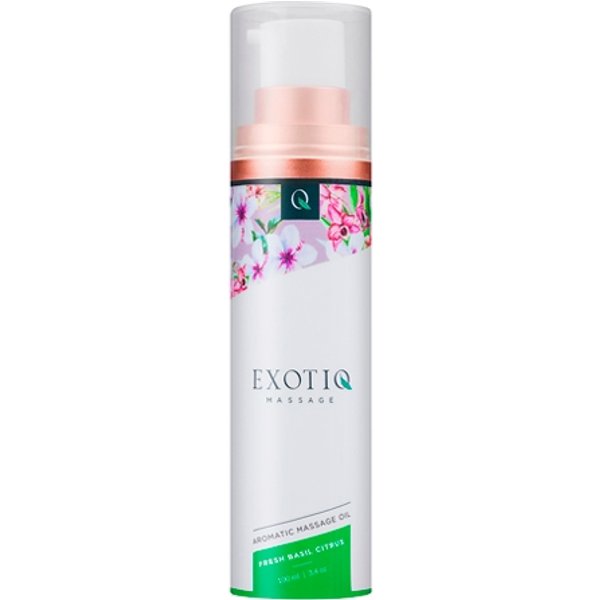 Exotiq MassageOil Fresh Basil Lemon - 100 ml