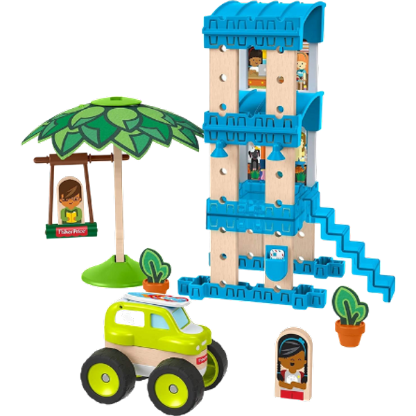 Fisher Price Wonder Makers Beach Bungalow Play Set