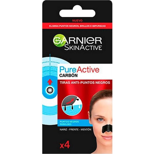 Garnier Pure Active Blackhead Strips - 4 PCS