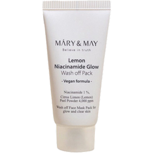 Mary & May Lemon Niacinamide Glow Wash off Pack - 30g