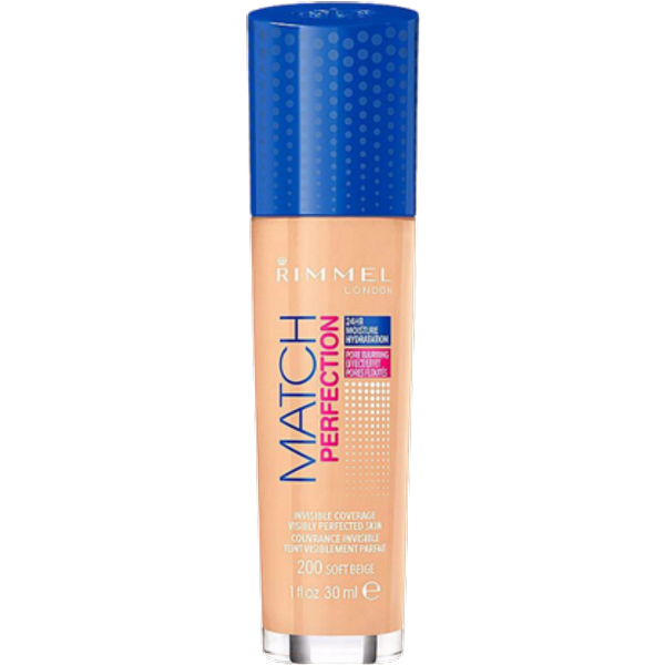 Rimmel Match Perfection Foundation - 200 Soft Beige
