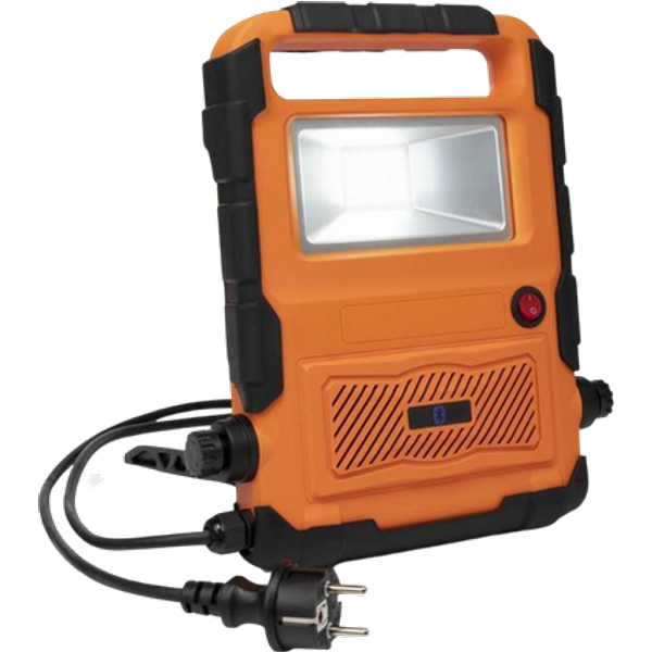 Smartwares FCL-76012 LED Work lamp with Bluetooth Speaker