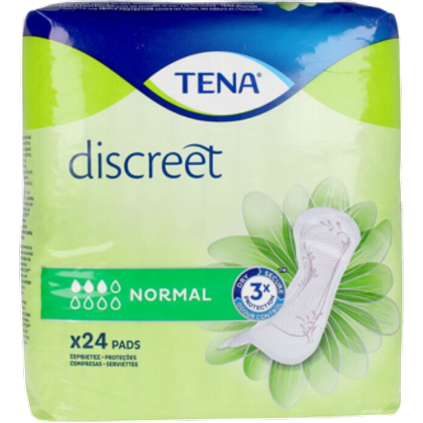 Tena Discreet Normal - 24 PCS