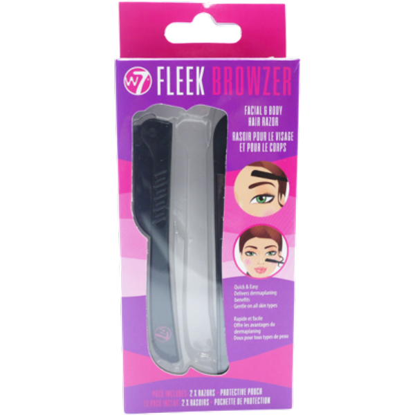 W7 Fleek Browzer Facial & Body Hair Razor