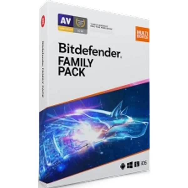 Bitdefender Family Pack | 15 Geräte | 2 Jahre | Windows | Mac | Android | iOS