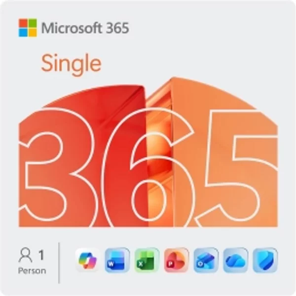Microsoft 365 Single angebot | 1 Benutzer | 1 Jahr | inklusive Updates