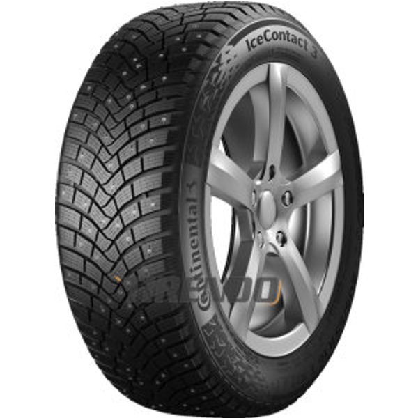 Continental IceContact 3 ( 245/70 R16 111T XL Dubbade, med fälgskydd )