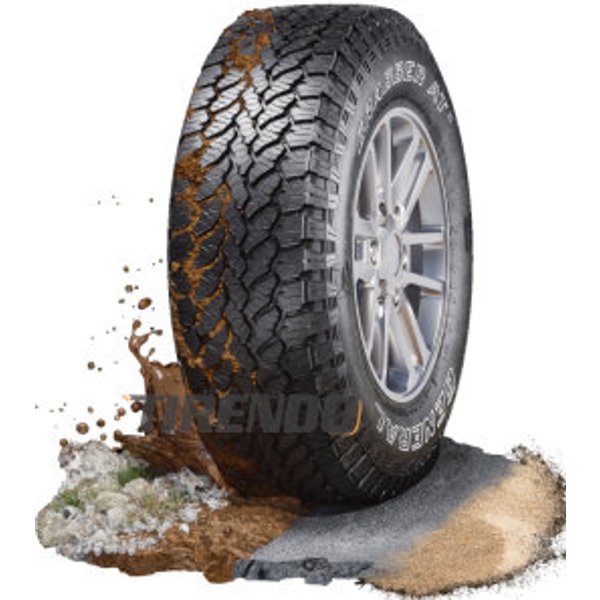 General GRABBER AT3 ( 265/60 R18 110H EVc, Med fælgribbe OWL )