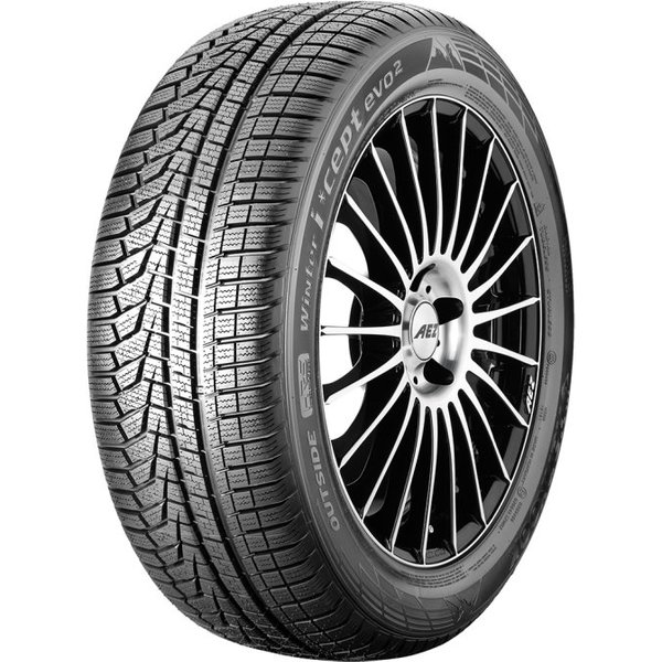 Hankook Winter i*cept evo² W320B HRS ( 245/40 R19 98V XL 4PR, met velgrandbescherming (MFS), Run flat SBL )