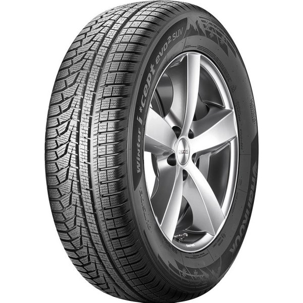Hankook Winter i*cept evo² W320C HRS ( 255/50 R19 107V XL 4PR, SUV, met velgrandbescherming (MFS), Run flat SBL )