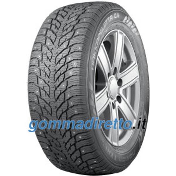 Nokian Hakkapeliitta C4 ( 215/65 R16C 109/107R 8PR Aramid Sidewalls, pneumatico chiodato )