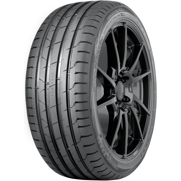 Nokian Hakka Black 2 FRT ( 245/45 ZR18 96Y med felgbeskyttelse (MFS), punkteringsfrie dekk )