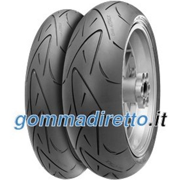 Continental ContiSportAttack ( 130/70 ZR16 TL (61W) M/C, ruota anteriore DOT2022 )