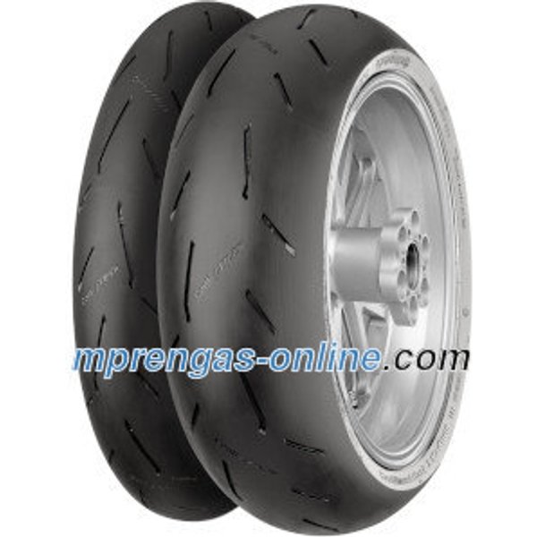 Continental ContiRaceAttack 2 Street ( 120/70 ZR17 TL (58W) M/C, etupyörä )