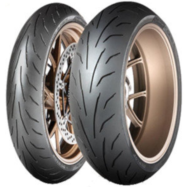 Dunlop Qualifier Core ( 120/60 ZR17 TL (55W) M/C, Rueda delantera )