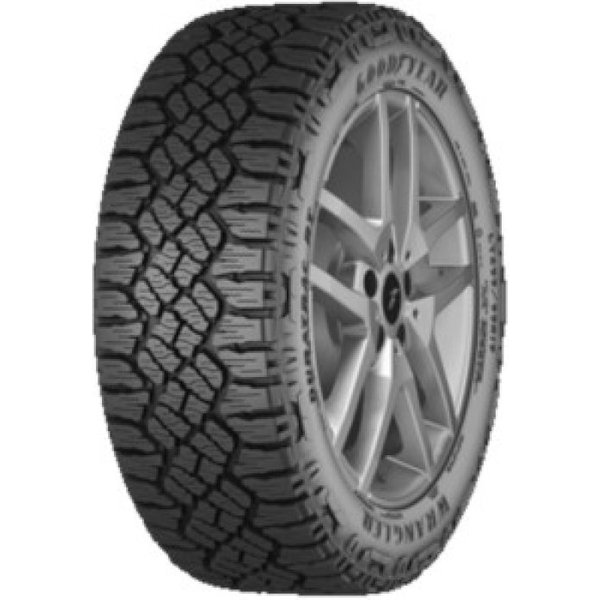 Goodyear Wrangler DuraTrac RT ( 215/65 R16 103/100Q 8PR EVR, med felgbeskyttelse (MFS) OWL )
