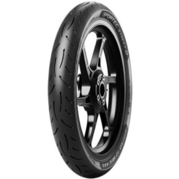 Metzeler Sportec Street 2 ( 80/90-17 TL 44S Hinterrad, M/C, Vorderrad DOT2022 )