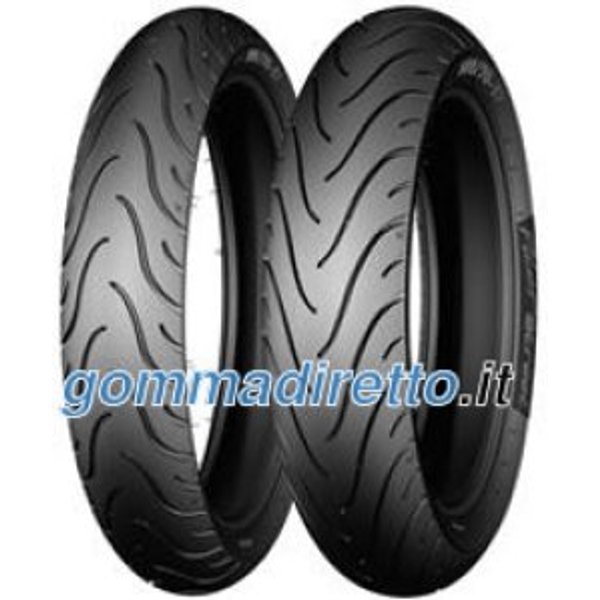 Michelin Pilot Street ( 90/80-14 RF TL 49P ruota posteriore, M/C, ruota anteriore DOT2020 )
