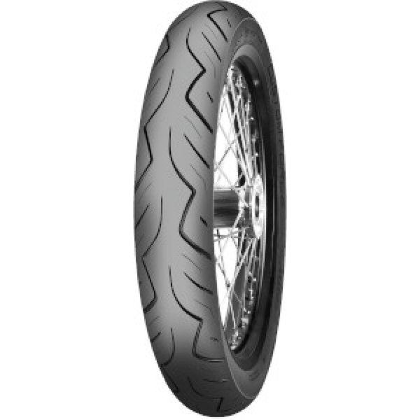Mitas Custom Force ( 130/90-16 TL 67H Dubbel merk MT90-16, Voorwiel )