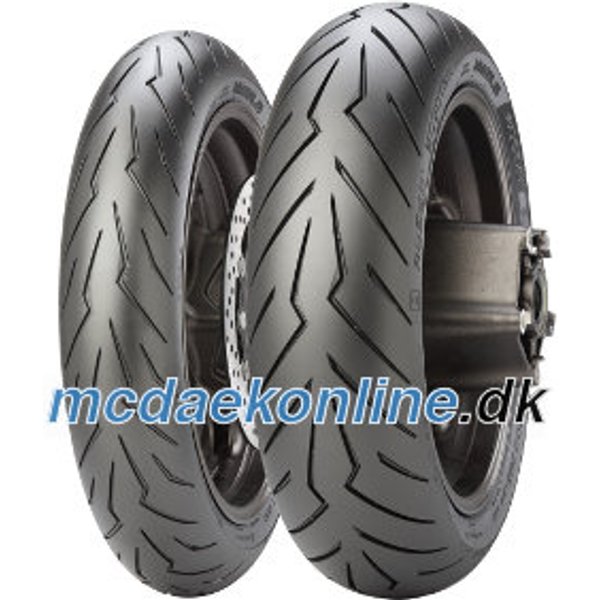 Pirelli Diablo Rosso Scooter ( 100/90-10 TL 56J Forhjul )