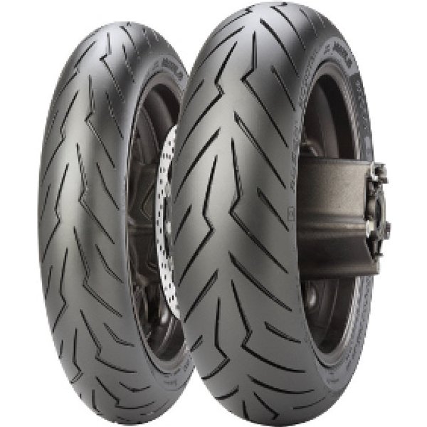 Pirelli Diablo Rosso Scooter ( 130/70-12 RF TL 62P Achterwiel )