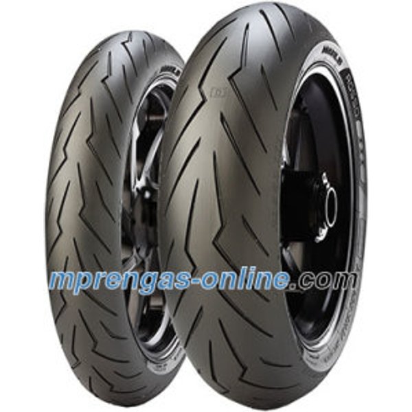 Pirelli Diablo Rosso III ( 120/70 ZR17 TL (58W) M/C, Variante E, etupyörä )