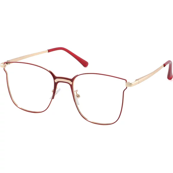 Cat-eye Red Eyeglasses