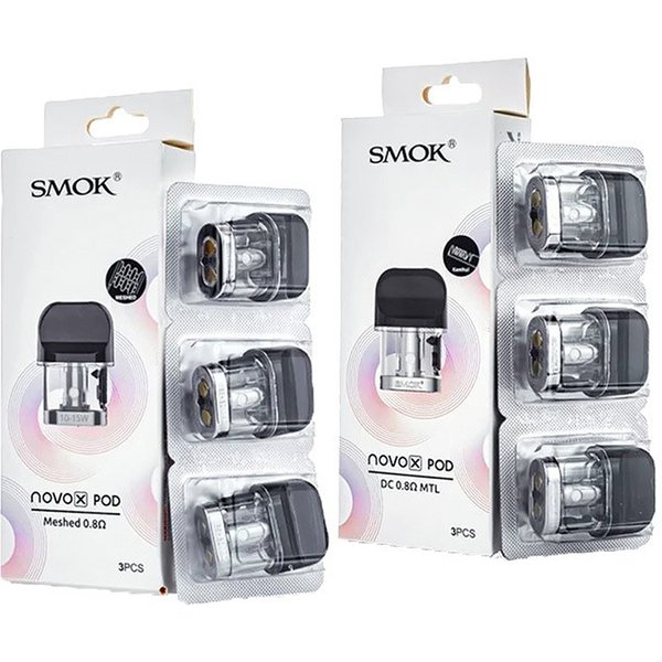 SMOK Novo X Replacement Pod Cartridge 2ml with Coil (3pcs/pack)