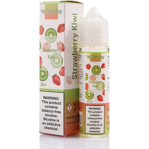 Vapesourcing Strawberry Kiwi E-juice 60ml